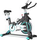 Indoor Exercise Bike, Upright Cycling Belt Drive with Adjustable Resistance R224