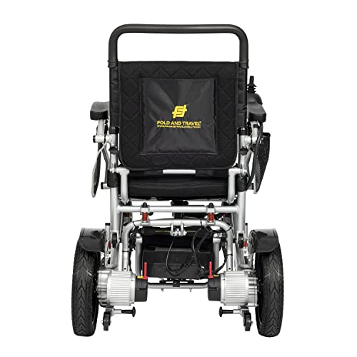 Silver Foldable Power Wheelchair E898107