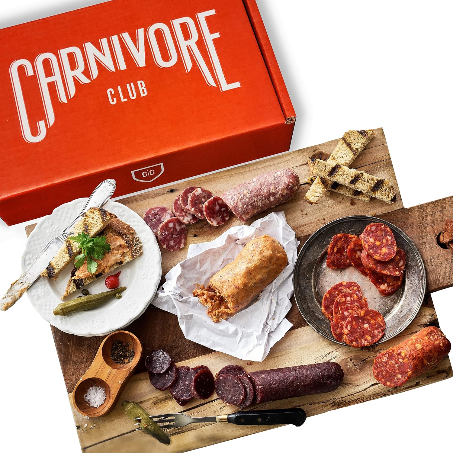 5 Italian Meats Sampler in Premium Gift Box T999527