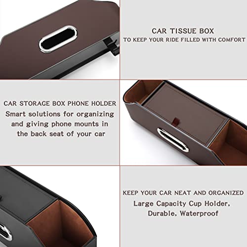 Car Back Seat Organizer with 2 Drink Cup Holder K859303