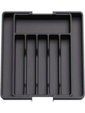 Expandable Black Silverware Utensil Organizer Z10274