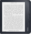 32GB Black Waterproof eReader with 7” Glare Free Touchscreen A175725
