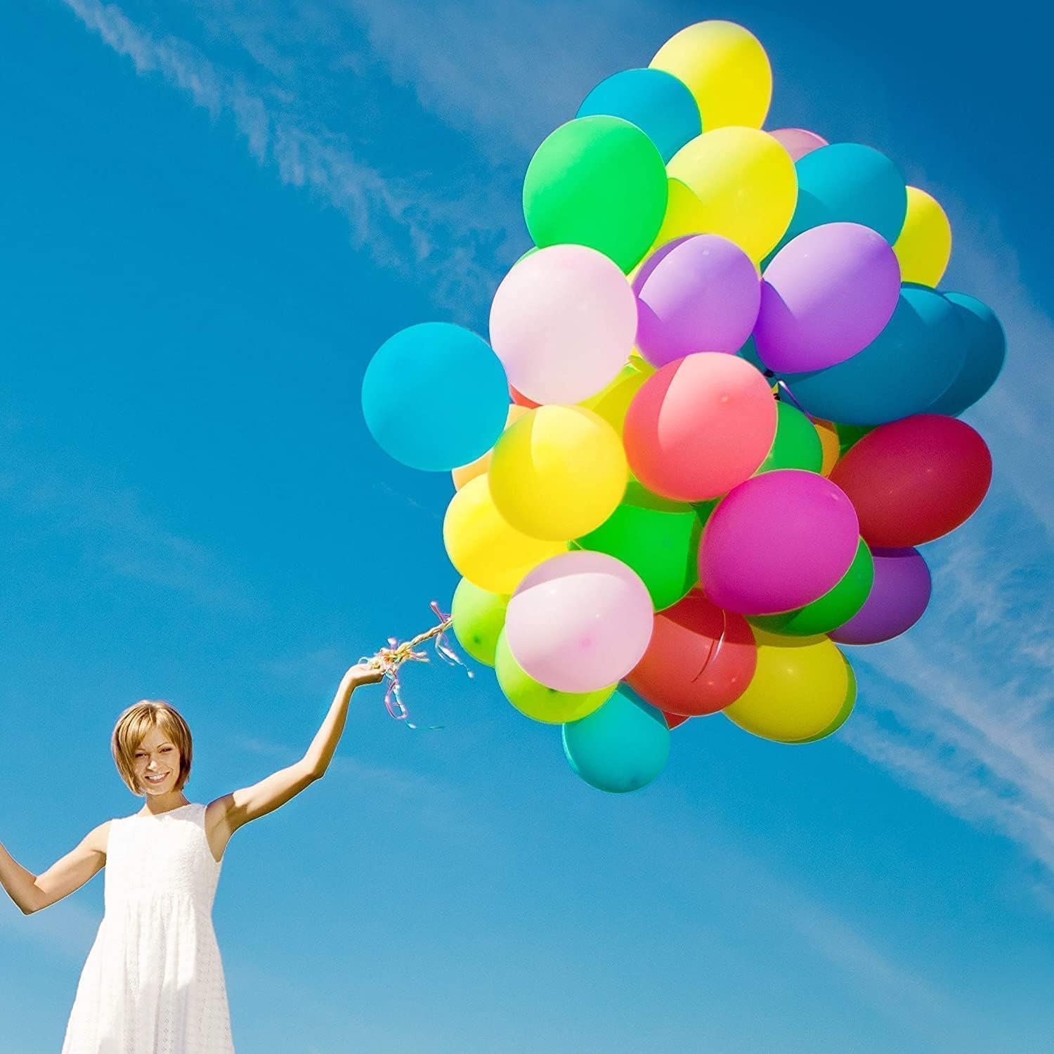 Helium Tank 7 cu. ft. Cylinder for 90 Latex Balloons C69155