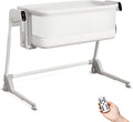 White Baby Bassinet with Mattress N48893