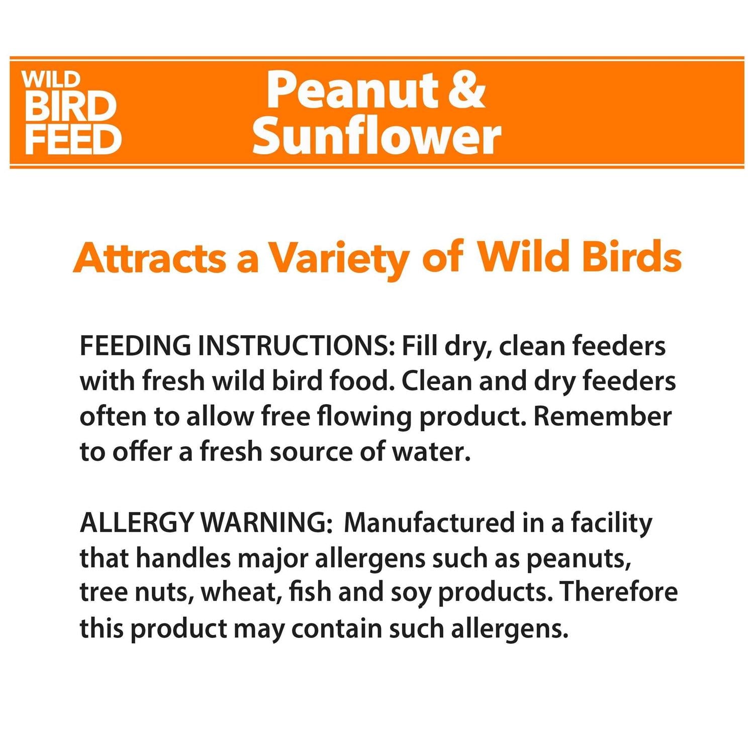 Peanut & Sunflower Wild Bird Feed Y3212