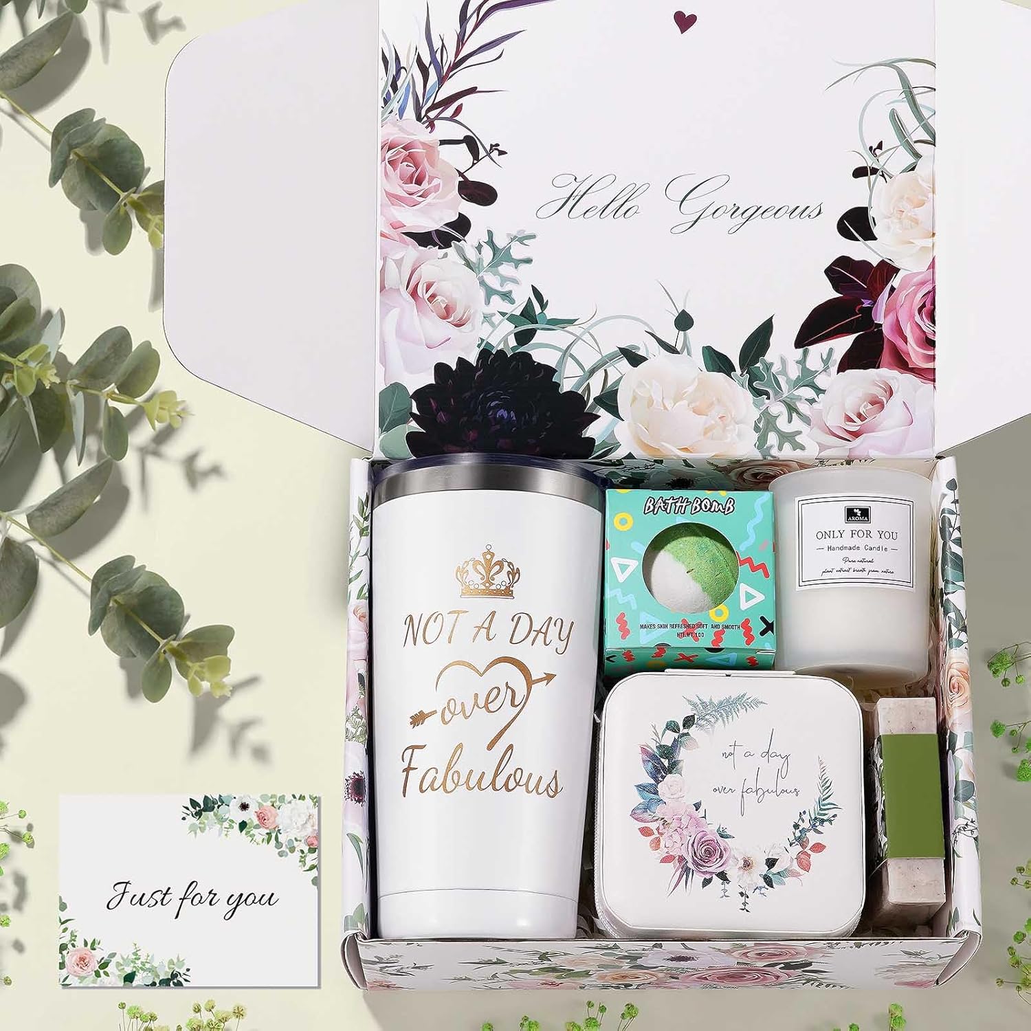 Unique Personalized Spa Gift Basket T2099