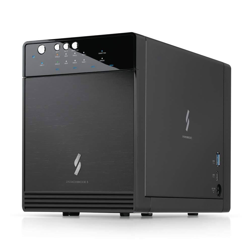 4 Bay 3.5 SATA Hard Drive Enclosure with USB 3.1 Hub A617635