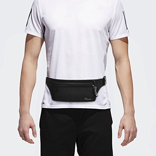 Slim RFID Blocking Hidden Wallet Travel Pouch with Adjustable Strap U87841