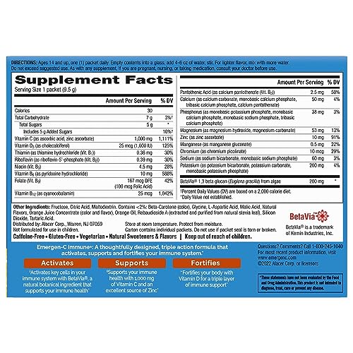 Super Orange 30 Count Immune Support Powder T155697
