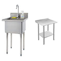 Stainless Steel Utility Sink Q8038