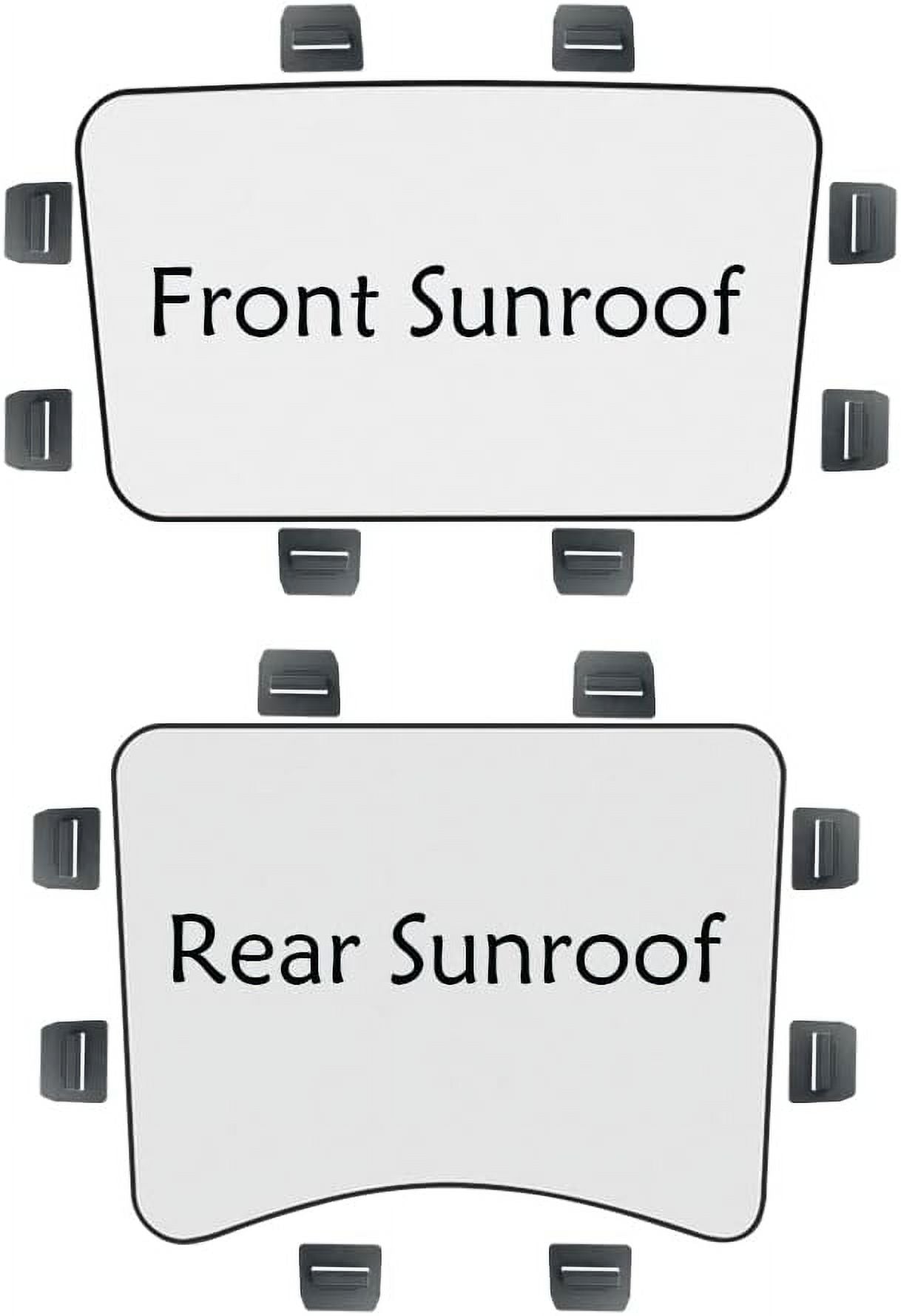 16 PCS White Sunshade Clips for Roof Shade E39515