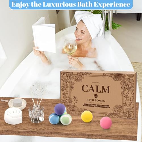 50 PCS Bath Bombs with 10 Scents A212
