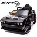 Black Licensed Dodge Challenger Battery Powered Kids Electric Car I992