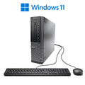 Used Dell OptiPlex 990 Desktop Computer PC, Intel Core i5 Quad-Core Gen 2, 8GB 1TB with 2x 22" LCD's Wi-Fi Windows 11 64bit E1449