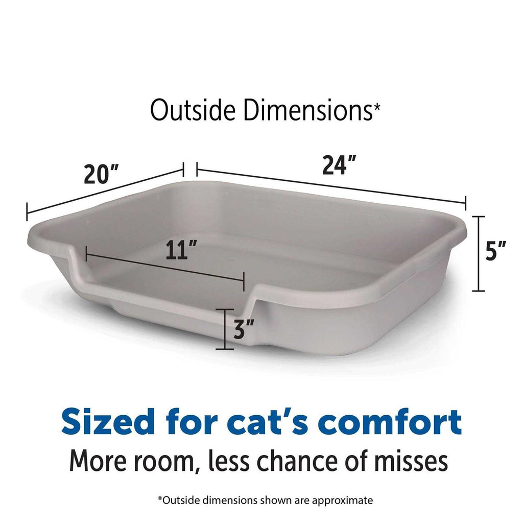 Large Misty Gray Litter Box X2014