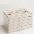 5 Drawers Clear Acrylic Jewelry Box N83926
