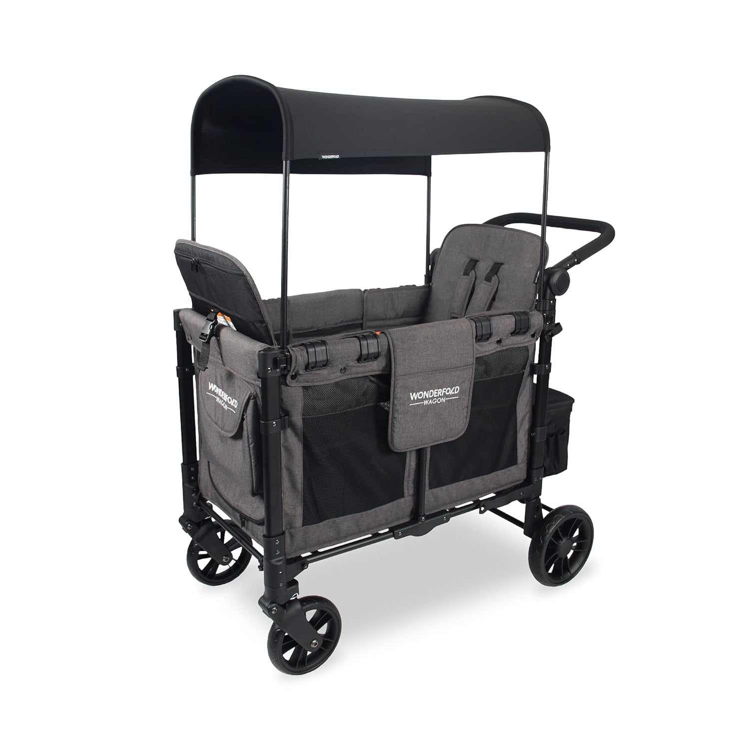 Charcoal Gray Double Folding Stroller S191428