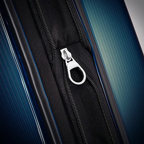 Silver Carry-On 20-Inch Hardside Expandable Luggage D9815