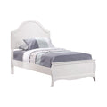 White Panel Bed Twin J334