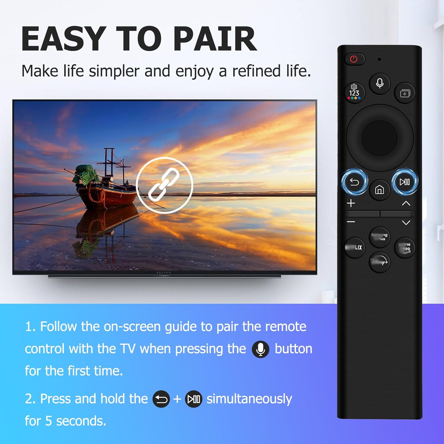 Voice Remote for Samsung Smart TV N385900