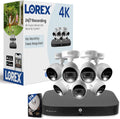 8 Channel 4K Security Camera System with 2TB DVR and 8 Metal Cameras P821