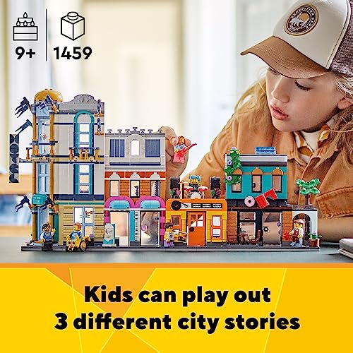 3 in 1 Building Toy Set with 6 Minifigures N215542