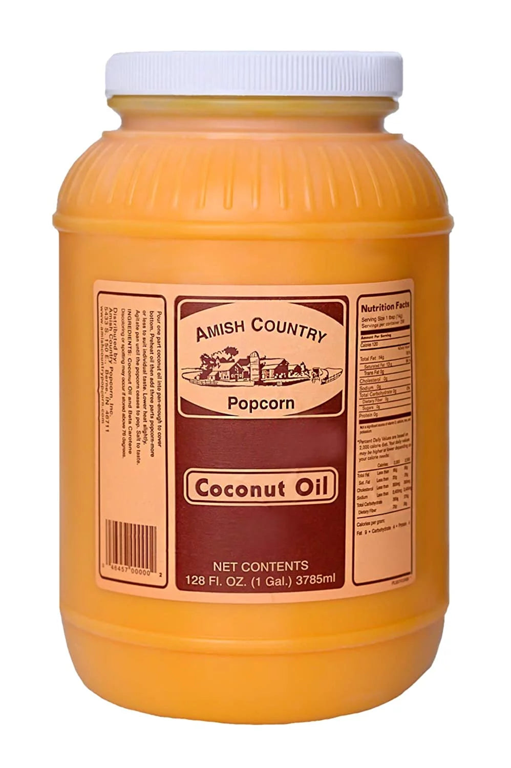 Coconut Oil - 1 Gallon Non-GMO Gluten Free Popcorn X75494
