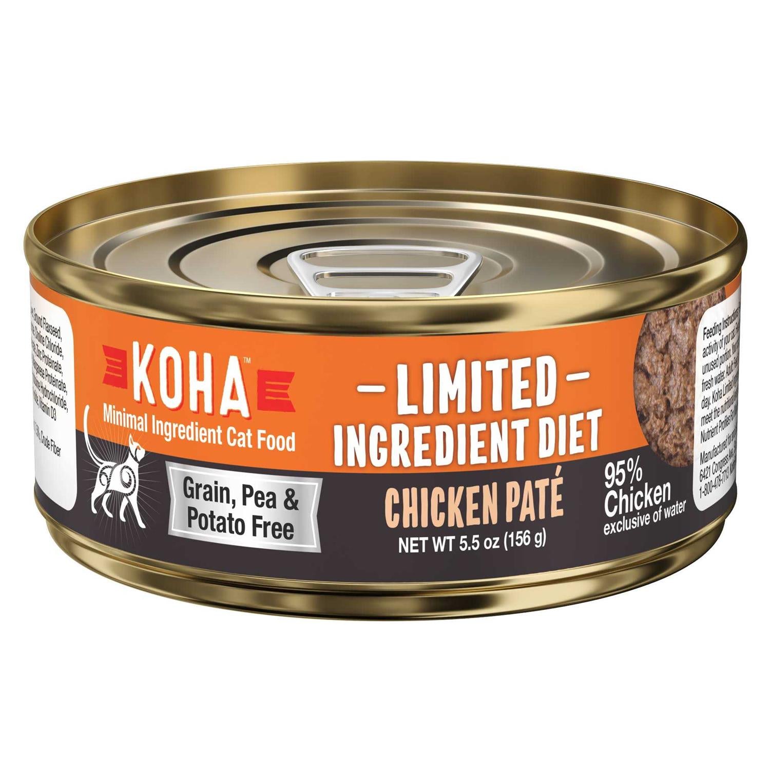 Grain & Potato Free Chicken Pate Canned Cat Food U5490