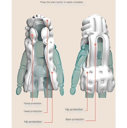 Anti-fall Airbag Vest With Head/neck/tail Airbags U3193