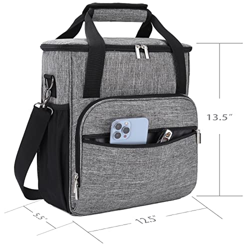 Grey Coffee Maker Carrying Bag F1419