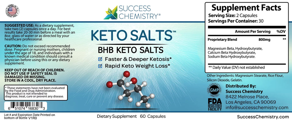 Keto Salts Supplement with Minerals A639