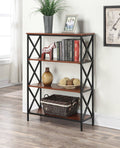 Weathered Gray 4 Tier Bookcase T2548