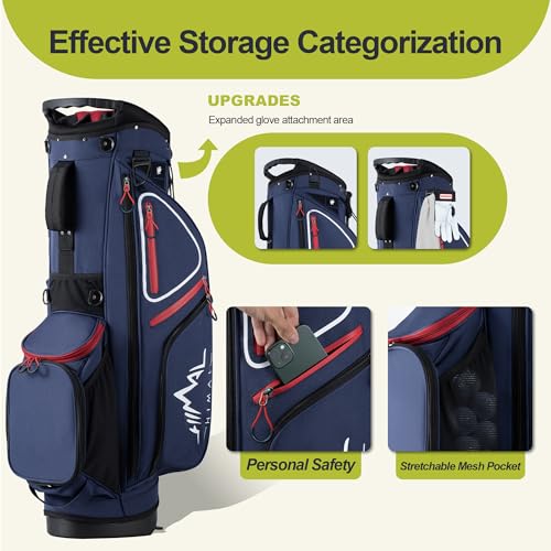 14 Way Golf Stand Bag with 10 Pockets I847