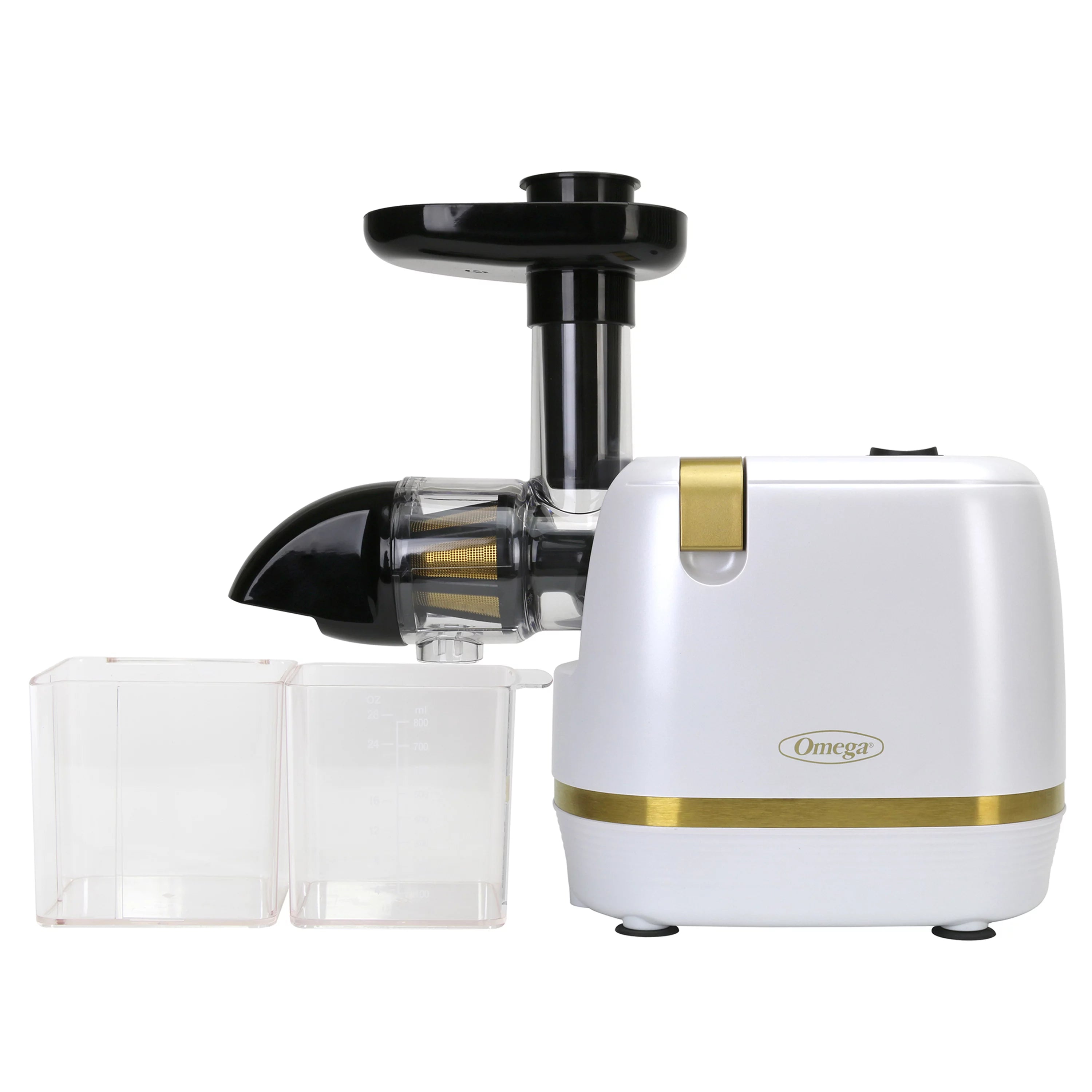 White Compact Masticating Juicer B876868