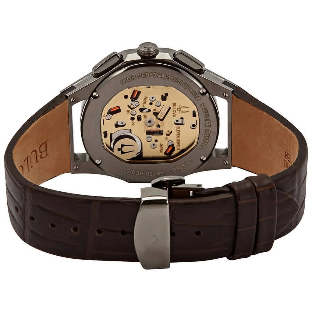 Black Skeleton Dial Quartz Chronograph Watch P781611