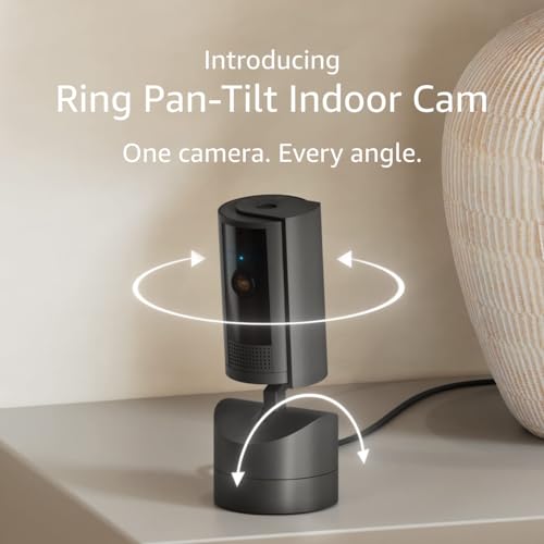 White 360° Pan-Tilt Indoor Cam with Two-Way Talk G327418