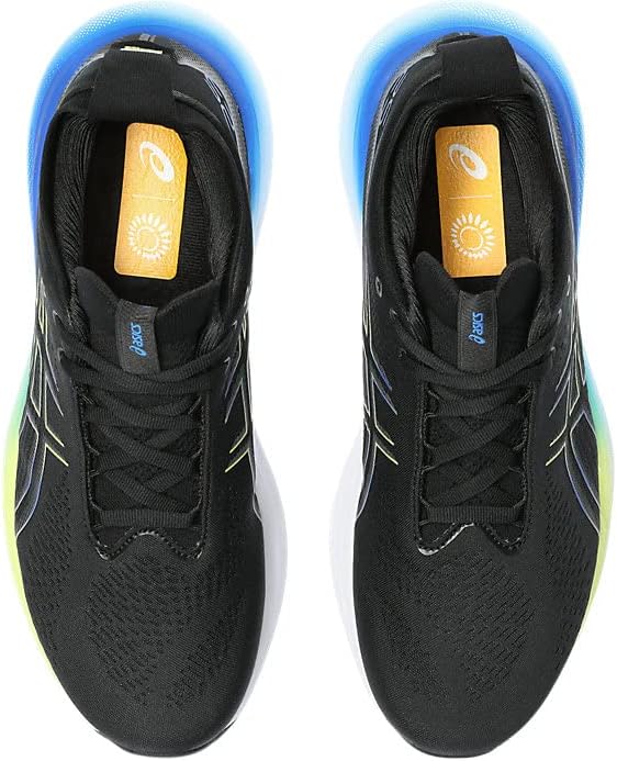 Black/Glow Yellow Running Shoes J4500