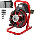 50 Ft x 3/8 Inch Portable Drain Cleaner with 8 Auger Bits I6026