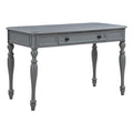 Antique White Writing Desk with Drawer H7897
