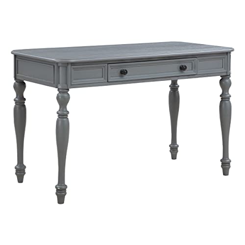 Antique White Writing Desk with Drawer H7897