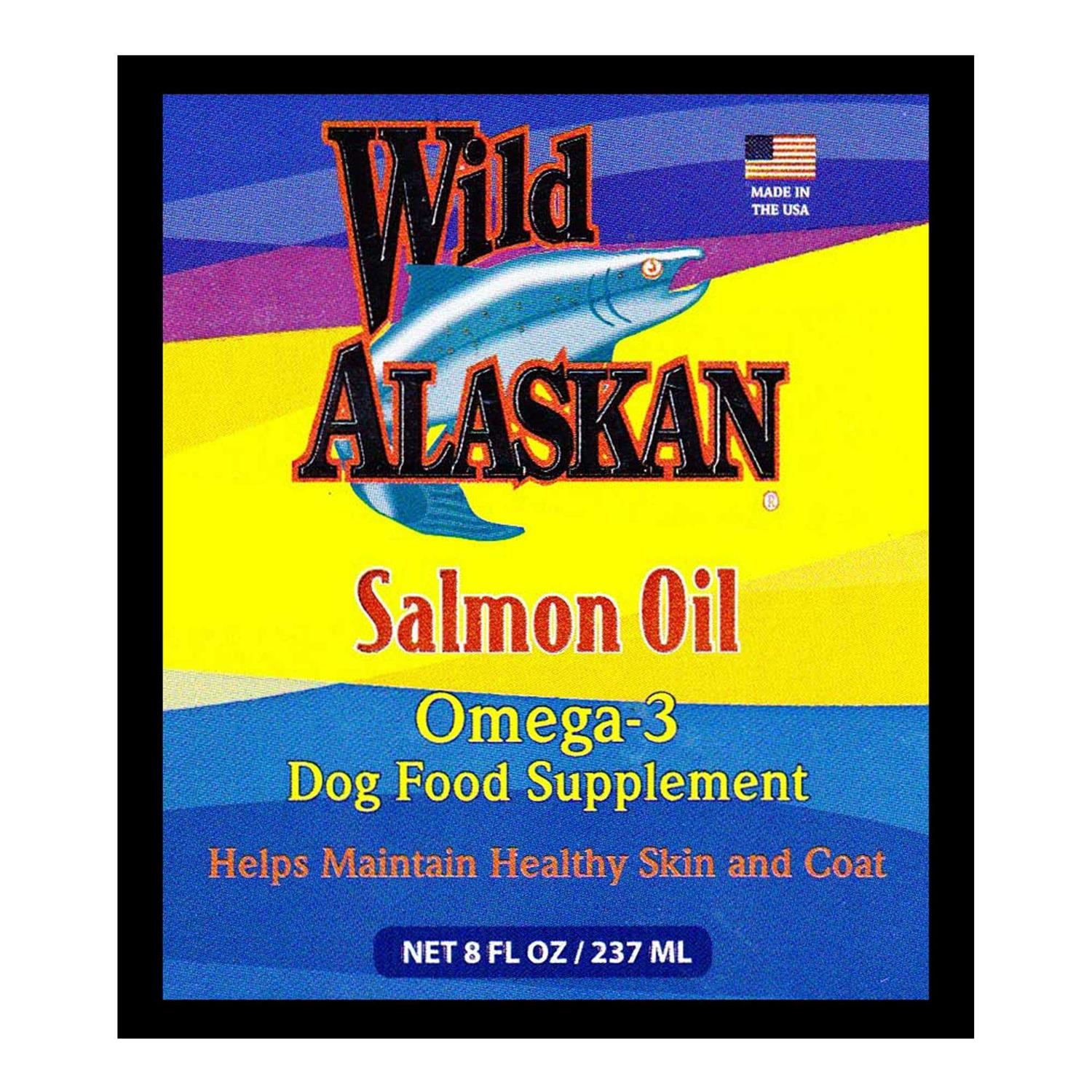 Wild Alaskan Salmon Oil Omega 3 Dog Food Supplement B12351