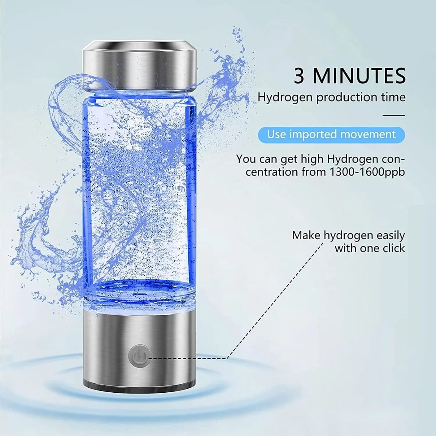 Hydrogen Water Bottle G74895