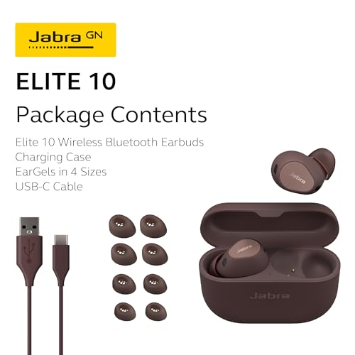 Caramel Wireless Bluetooth Earbuds with Active Noise Cancellation A836