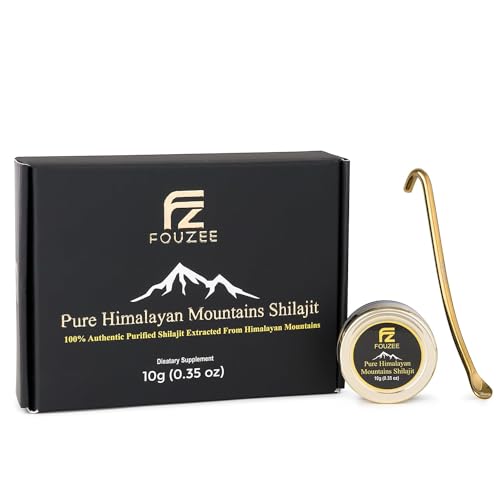 Pure Himalayan Shilajit 77% Fulvic Acid Hard Consistency 10 Grams E44319