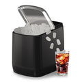 Countertop Ice Maker, 3.5 Minutes Fast Ice Making Machine Auto-Cleaning Function, Portable Ice Maker with Basket and Scoop A503