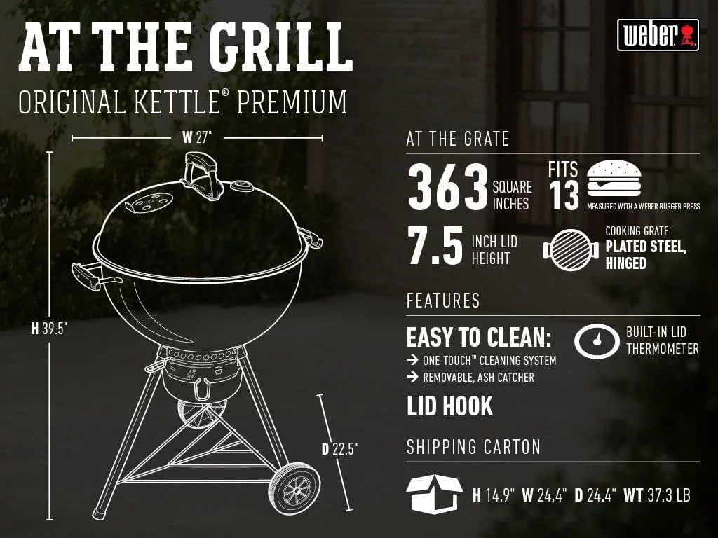 22-Inch Charcoal Grill O7832