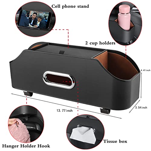 Car Back Seat Organizer with 2 Drink Cup Holder K859303