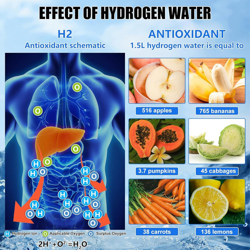 Hydrogen Water Bottle G74895