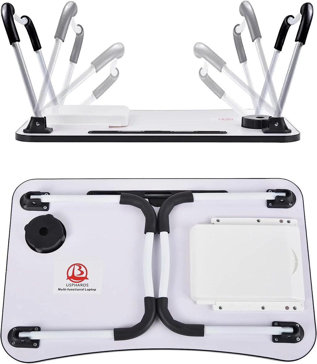 Large Portable Foldable Lap Desk with Cup Holder P434161