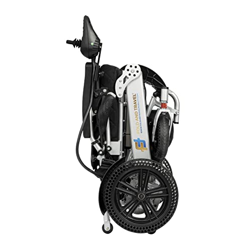 Silver Foldable Power Wheelchair E898107